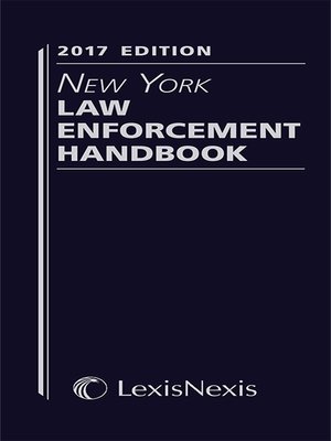 cover image of New York Law Enforcement Handbook